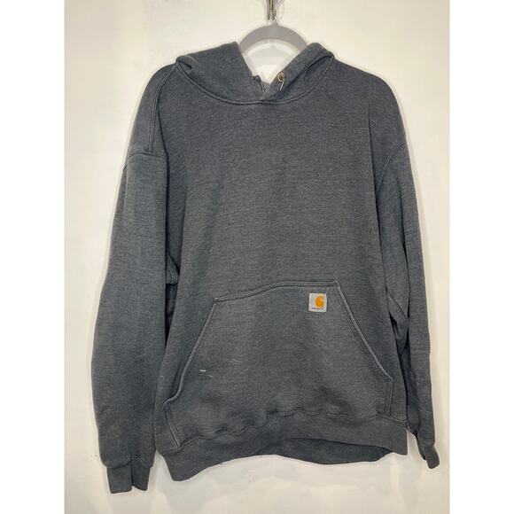 Worn Carhartt hoodie sweatshirt 2XL - Picture 1 of 4